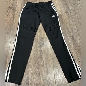 Adidas 3 stripe Climacool Track Pant Ankle Zip Women’s Size M
